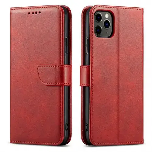 Husa pentru Samsung Galaxy A37 5G, OEM, Marva Wallet, Rosu
