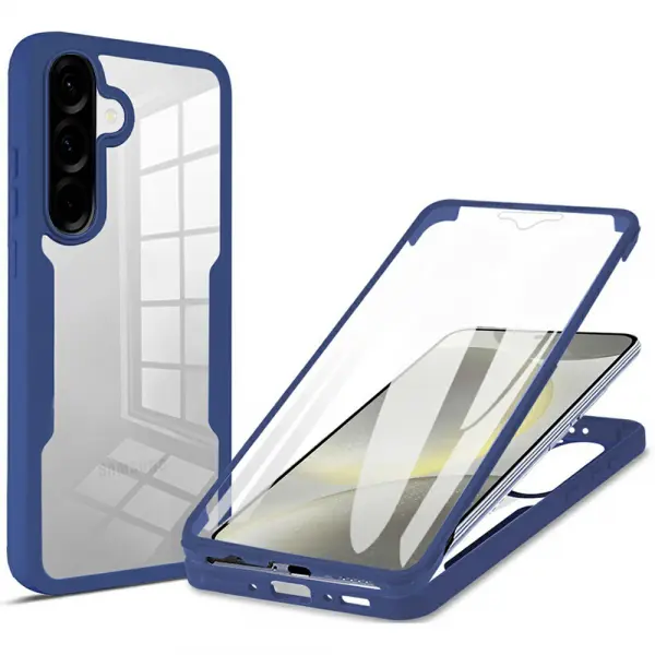 Husa pentru Samsung Galaxy A37 5G, Techsuit, ColorVerse 360, Albastra