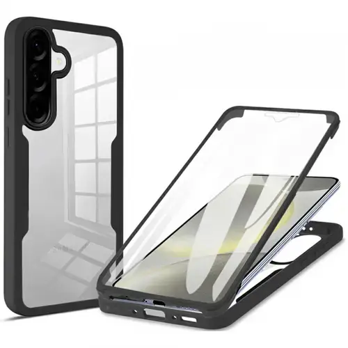 Husa pentru Samsung Galaxy A37 5G, Techsuit, ColorVerse 360, Neagra