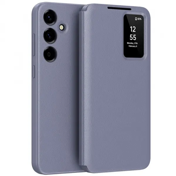 Husa pentru Samsung Galaxy A37 5G, Techsuit, SmartView, Mov