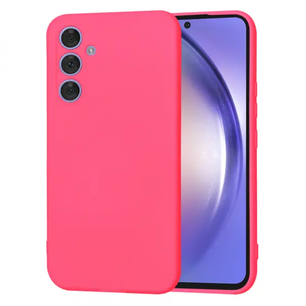 Husa pentru Samsung Galaxy A54 A546, Techsuit, SoftFlex, Roz Inchis