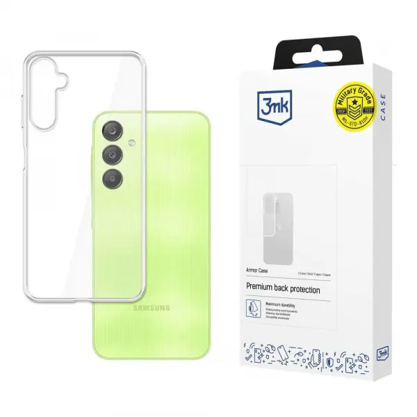 Husa pentru Samsung Galaxy A55 5G A556, 3MK, Armor, Transparenta