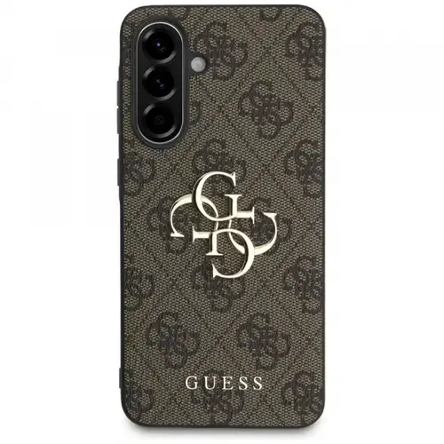 Husa pentru Samsung Galaxy A56 A566, Guess, 4G Big Logo, Maro