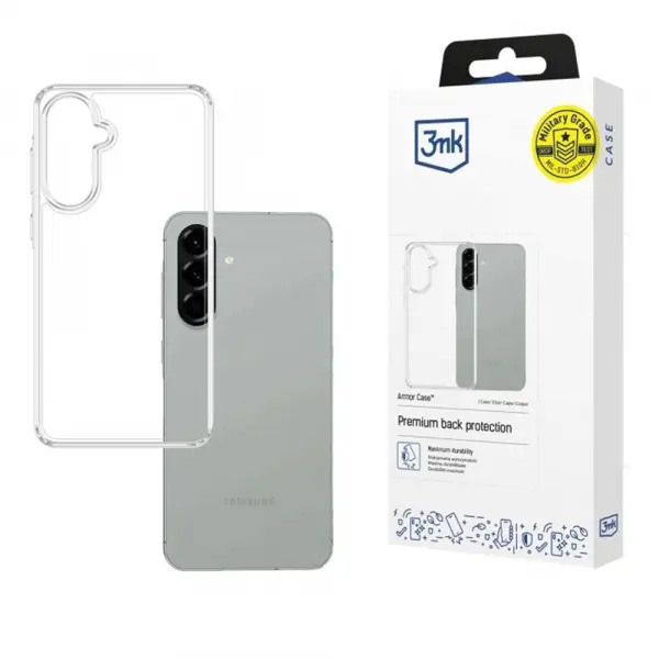 Husa pentru Samsung Galaxy A57 5G, 3MK, Armor, Transparenta