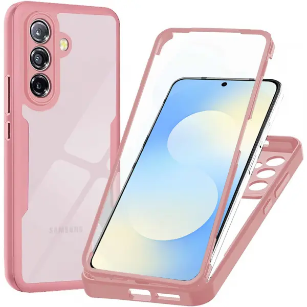 Husa pentru Samsung Galaxy A57 5G, Techsuit, ColorVerse 360, Roz