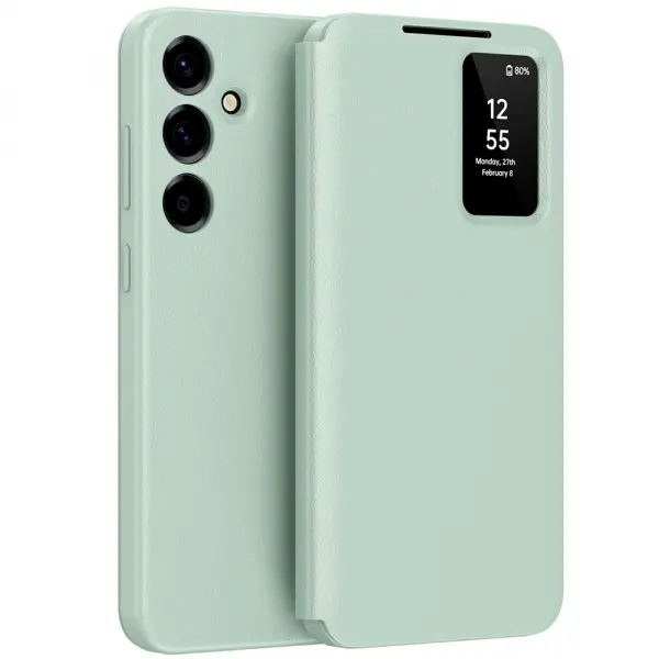 Husa pentru Samsung Galaxy A57 5G, Techsuit, SmartView, Verde