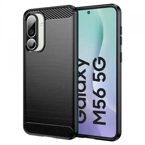 Husa pentru Samsung Galaxy M56 M566, Techsuit, Carbon
