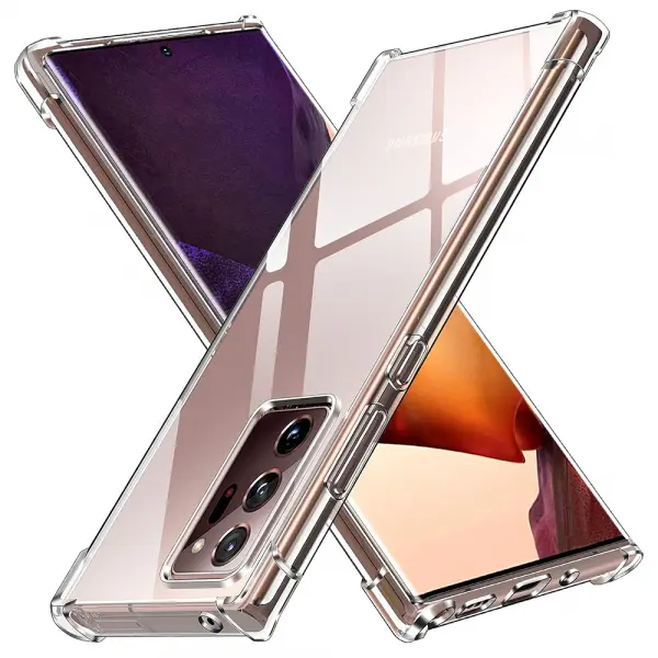 Husa pentru Samsung Galaxy Note 20 Ultra 5G N986 / Note 20 Ultra N985, Techsuit, Shockproof Clear, Transparenta