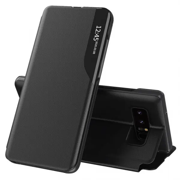 Husa pentru Samsung Galaxy Note 8 N950, Techsuit, eFold, Neagra