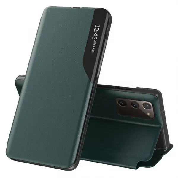 Husa pentru Samsung Galaxy S20 FE 2022 G781 / S20 FE 5G G781 / S20 FE G780, Techsuit, eFold, Verde