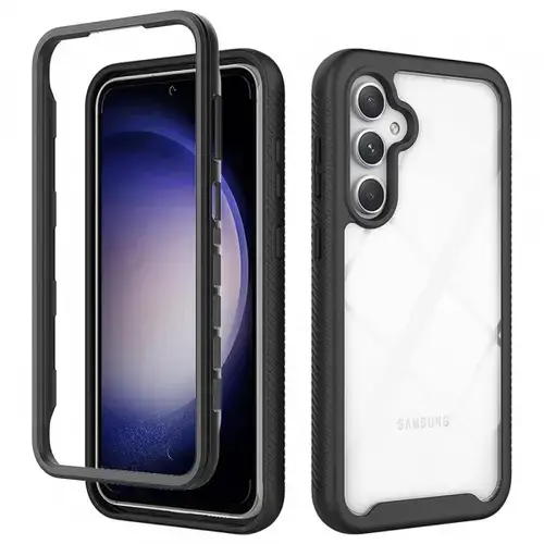 Husa pentru Samsung Galaxy S23 FE S711, Techsuit, Defense360 Pro, Neagra