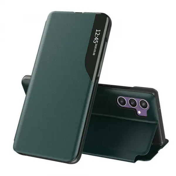 Husa pentru Samsung Galaxy S23 FE S711, Techsuit, eFold, Verde