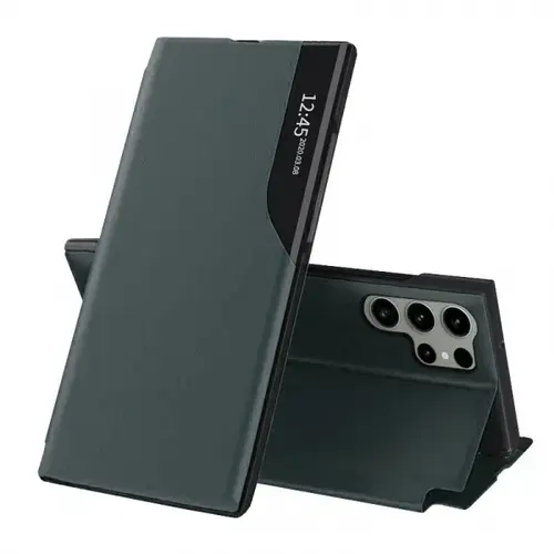 Husa pentru Samsung Galaxy S23 Ultra S918, Techsuit, eFold, Verde