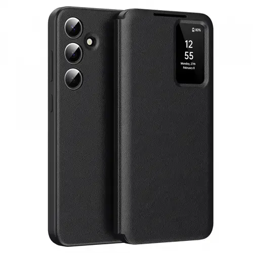 Husa pentru Samsung Galaxy S24 FE S721 Techsuit SmartView (Negru)