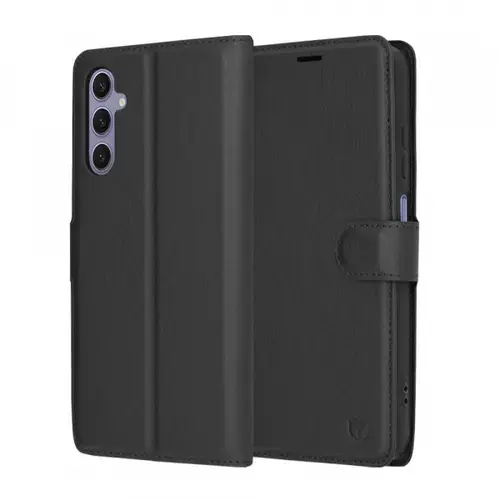 Husa pentru Samsung Galaxy S24 S921, Techsuit, Leather Folio, Neagra