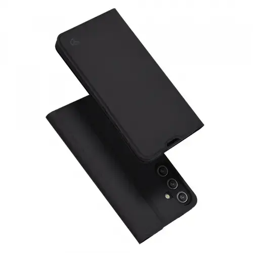 Husa pentru Samsung Galaxy S24 S921, Techsuit, Magskin Book, Neagra