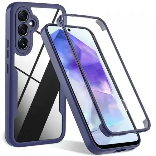 Husa pentru Samsung Galaxy S24+ S926, Techsuit, ColorVerse 360, Albastra