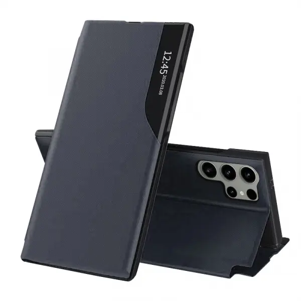 Husa pentru Samsung Galaxy S24 Ultra S928, Techsuit, eFold, Albastra Inchis