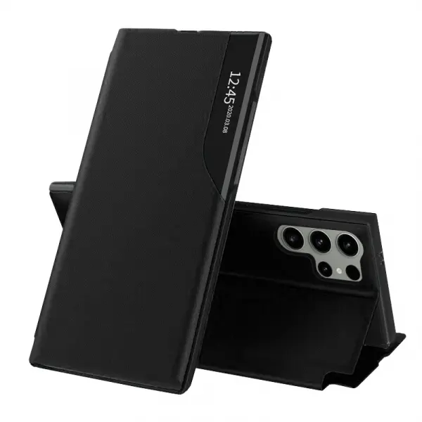 Husa pentru Samsung Galaxy S24 Ultra S928, Techsuit, eFold, Neagra