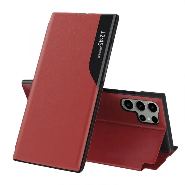 Husa pentru Samsung Galaxy S24 Ultra S928, Techsuit, eFold, Rosie