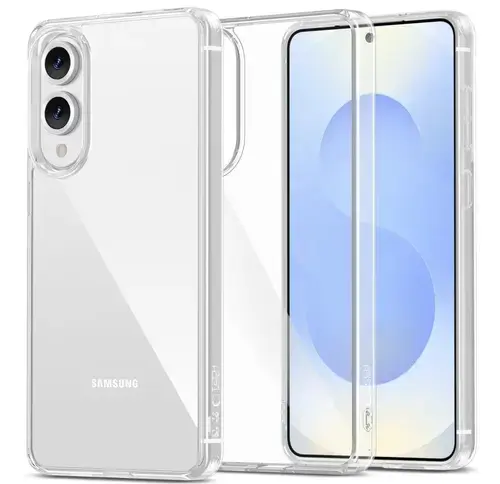 Husa pentru Samsung Galaxy S25 Edge S937, Tech-Protect, Flexair Hybrid, Transparenta