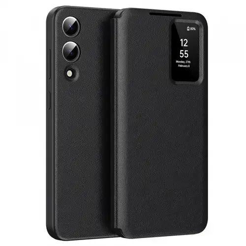 Husa pentru Samsung Galaxy S25 Edge S937 Techsuit SmartView (Negru)