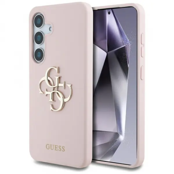 Husa pentru Samsung Galaxy S25 S931, Guess, 4G Big, Roz