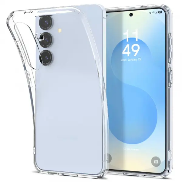 Husa pentru Samsung Galaxy S25 S931, Spigen, Liquid Crystal, Transparenta ACS08995