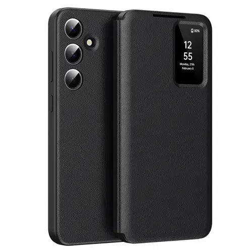 Husa pentru Samsung Galaxy S25 S931 Techsuit SmartView (Negru)