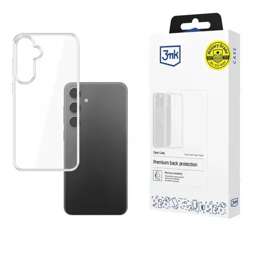 Husa pentru Samsung Galaxy S25+ S936, 3MK, Clear, Transparenta