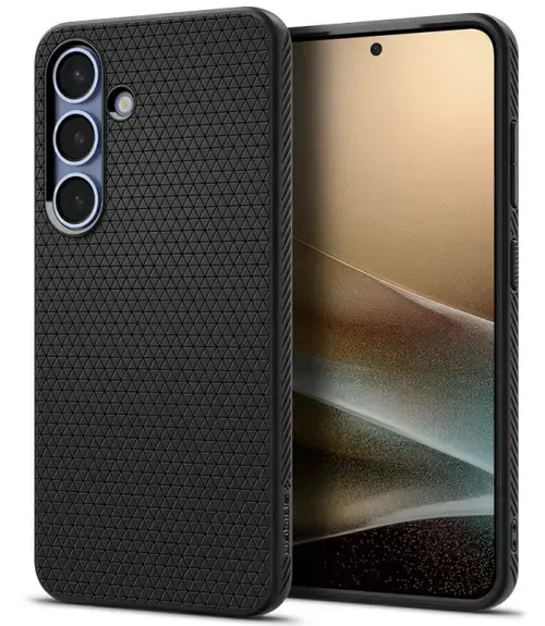 Husa pentru Samsung Galaxy S25+ S936, Spigen ACS08979, Liquid Air, Neagra