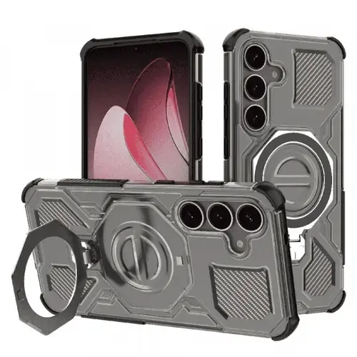 Husa pentru Samsung Galaxy S25+ S936 Techsuit Carbon Shield Pro (Negru)