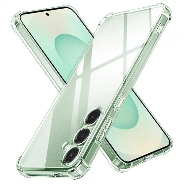 Husa pentru Samsung Galaxy S25+ S936, Techsuit, Shockproof Clear, Transparenta