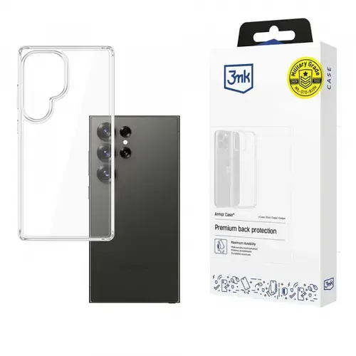 Husa pentru Samsung Galaxy S25 Ultra S938, 3MK, Armor, Transparenta