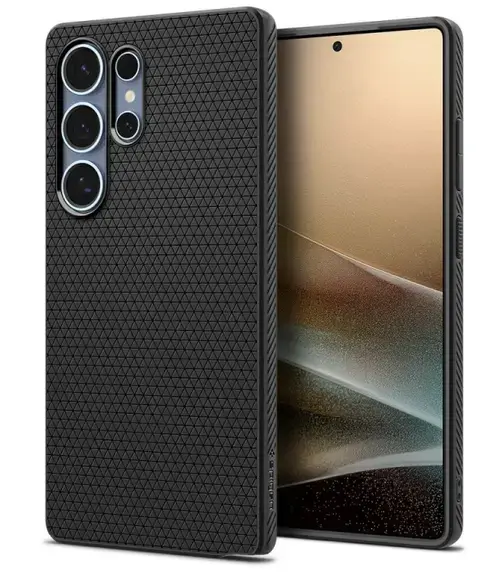 Husa pentru Samsung Galaxy S25 Ultra S938, Spigen ACS08953, Liquid Air, Neagra