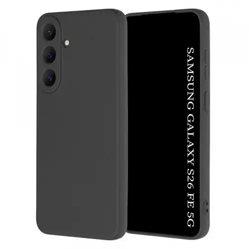 Husa pentru Samsung Galaxy S26 FE / S25 FE, Techsuit, SoftFlex, Neagra