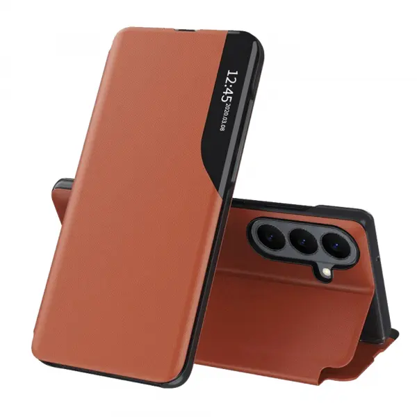 Husa pentru Samsung Galaxy S26 Plus S947, Techsuit, eFold, Portocalie