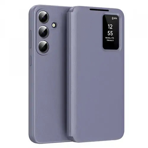 Husa pentru Samsung Galaxy S26 Plus, Techsuit, SmartView, Mov