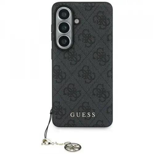 Husa pentru Samsung Galaxy S26 S942, Guess, 4G Classic Logo Charm (Negru)