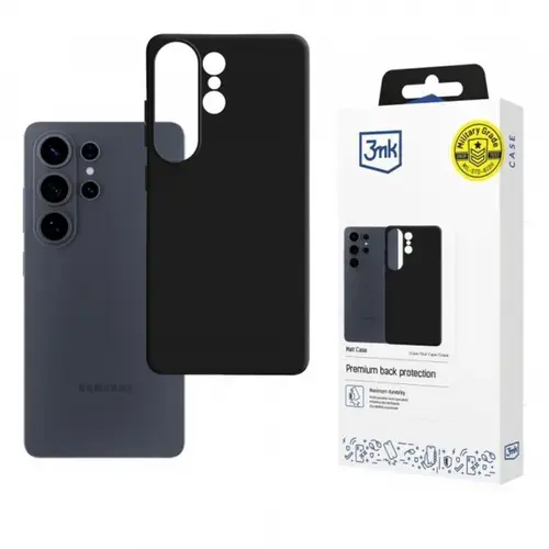 Husa pentru Samsung Galaxy S26 Ultra, 3MK, Neagra Mata