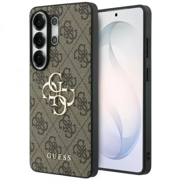 Husa pentru Samsung Galaxy S26 Ultra S948, Guess, 4G Big Logo, Maro