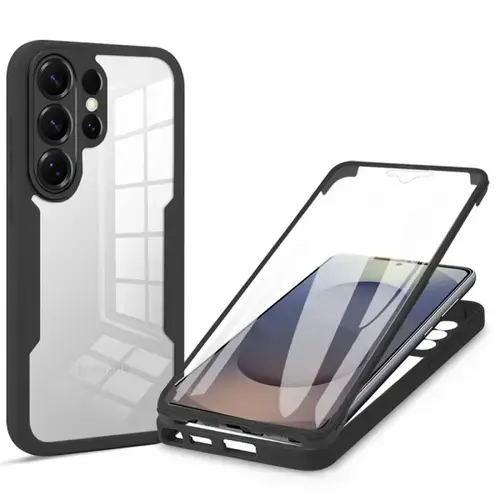 Husa pentru Samsung Galaxy S26 Ultra, Techsuit, ColorVerse 360 (Negru)