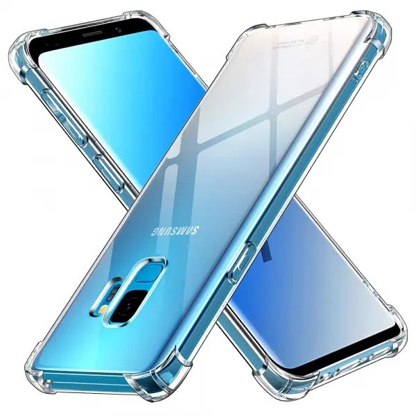 Husa pentru Samsung Galaxy S9 G960, Techsuit, Shockproof Clear, Transparenta