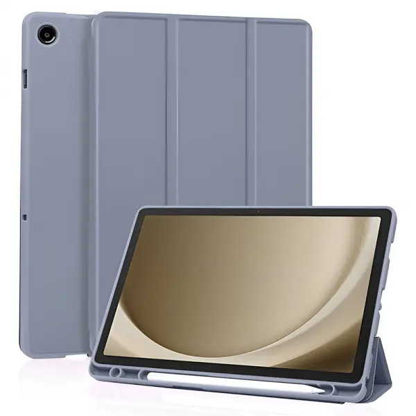 Husa pentru Samsung Galaxy Tab A11+ / Tab A9+, Techsuit, Flex Trifold, Mov