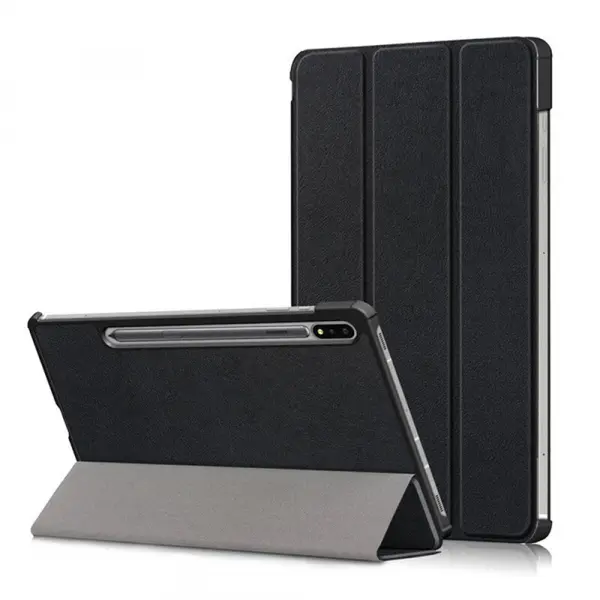 Husa pentru Samsung Galaxy Tab S10 Ultra / Tab S9 Ultra / Tab S8 Ultra, Techsuit, FoldPro, Neagra