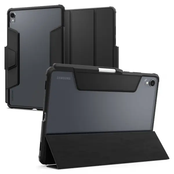 Husa pentru Samsung Galaxy Tab S11, Spigen, Ultra Hybrid Pro, Neagra ACS10212