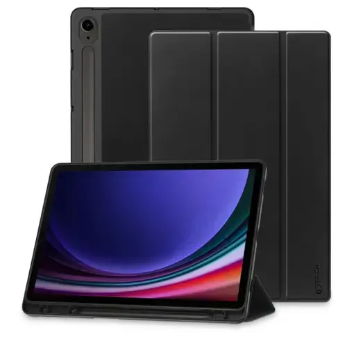 Husa pentru Samsung Galaxy Tab S9 FE, Tech-Protect, SC PEN, Neagra