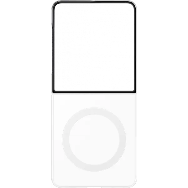 Husa pentru Samsung Galaxy Z Flip8 F776, Clear Magnet, Transparenta EF-CF776CTEGWW