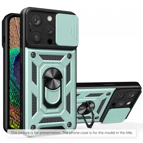 Husa pentru Samsung Galaxy Z Flip8 F776, Techsuit, CamShield, Verde