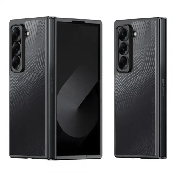 Husa pentru Samsung Galaxy Z Fold Special, DUX DUCIS, Aimo, Neagra
